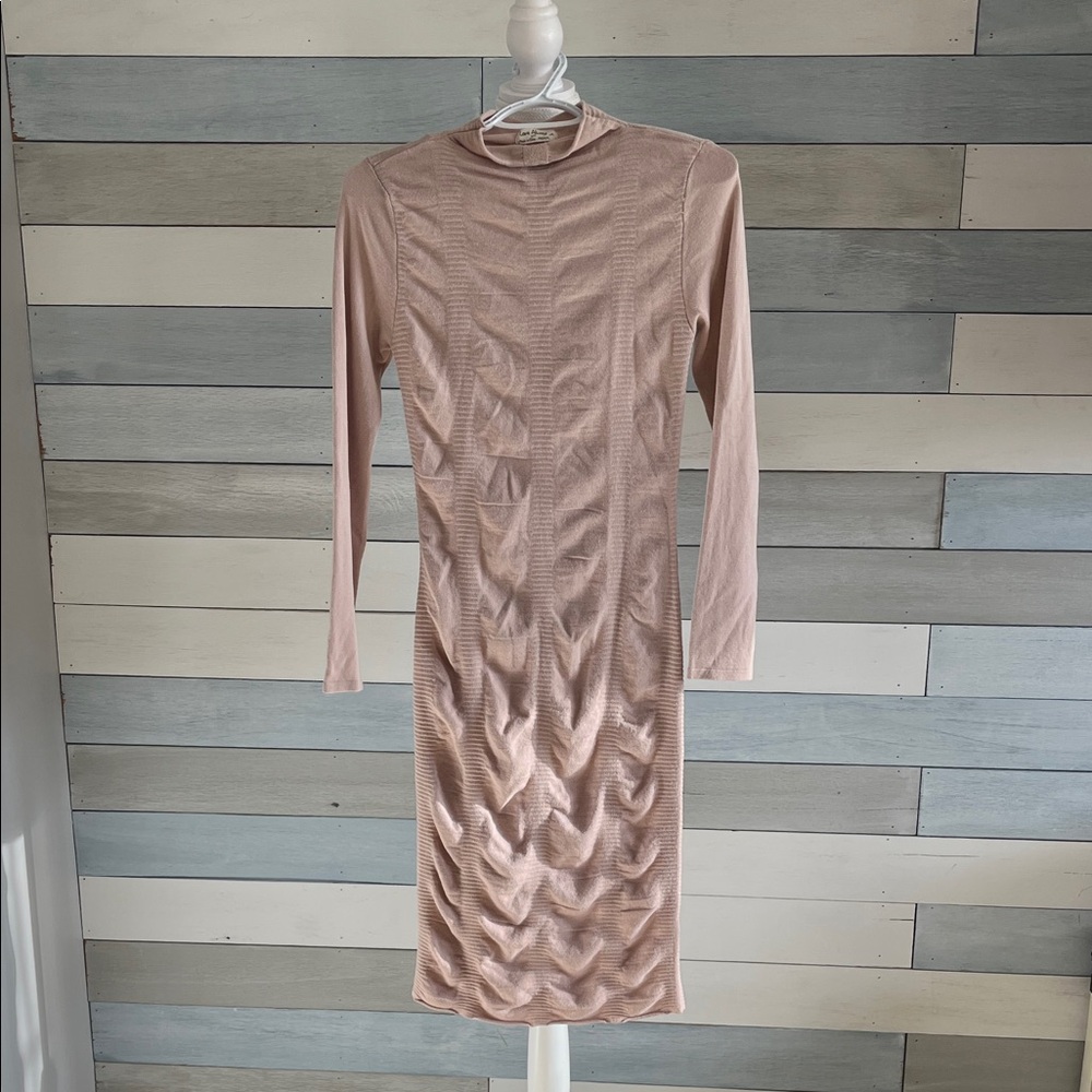 Always Blush Long Sleeve Dress
